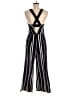 Miss Selfridge Stripes White Black Jumpsuit Size 6 - photo 2