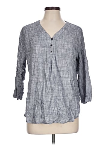 Van Heusen Long Sleeve Henley (view 1)