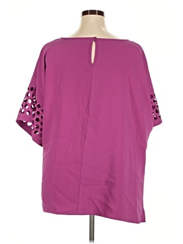 Ali Miles Short Sleeve Blouse (view 2)