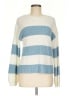 Steve Madden Stripes Blue Pullover Sweater Size M - photo 1