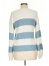 Steve Madden Stripes Blue Pullover Sweater Size M - photo 2