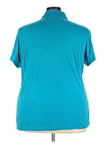 Just My Size Short Sleeve Blouse (view 2)