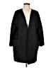 Zara Basic Collection Black Coat Size L - photo 1