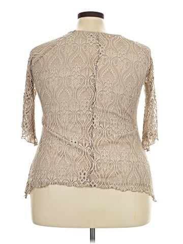 Brittany Black 3/4 Sleeve Top (view 2)