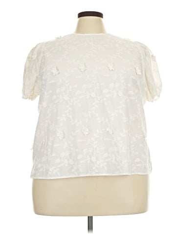 Per Una Short Sleeve Blouse (view 1)