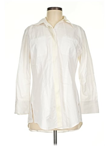 CAbi 3/4 Sleeve Button-Down Shirt (view 1)