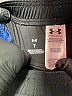 Under Armour 100% Polyester Color Block Black Athletic Shorts Size 7 - photo 3