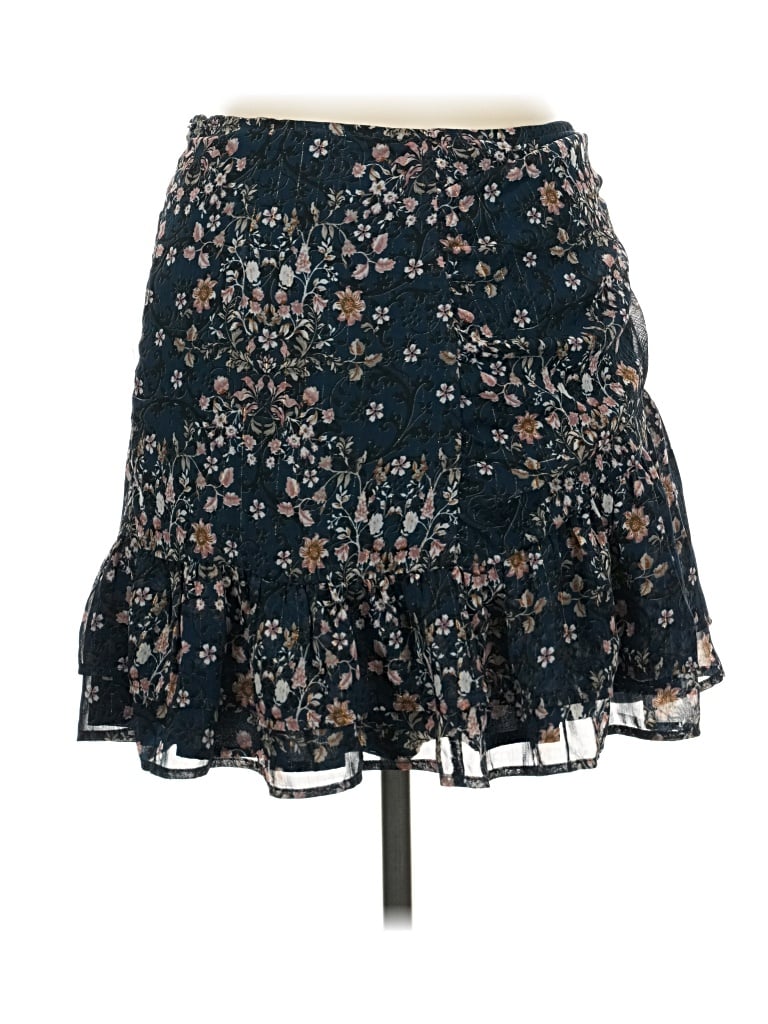 Pre-owned Aqua Casual Skirt In Blue