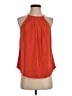 Green Envelope Orange Sleeveless Blouse Size S - photo 1