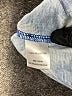 One World 100% Polyester Blue Short Sleeve Blouse Size L - photo 8