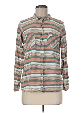 Kavu Long Sleeve Button-Down Shirt (view 1)