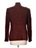 Barry Bricken Tweed Burgundy Coat Size 12 - photo 2