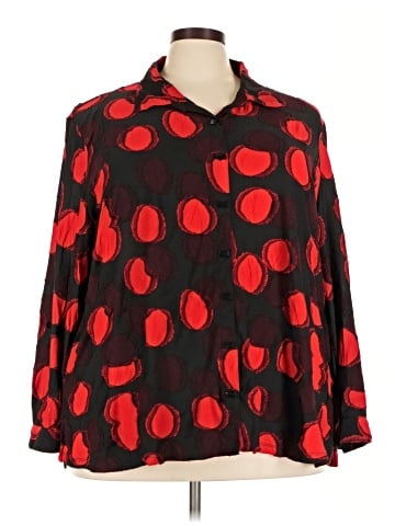 MULTIPLES Long Sleeve Blouse (view 1)
