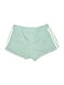 Adidas Solid Green Athletic Shorts Size S - photo 2