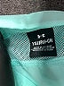 Under Armour 100% Polyester Solid Teal Short Sleeve Button-Down Shirt Size S (youth) - photo 3
