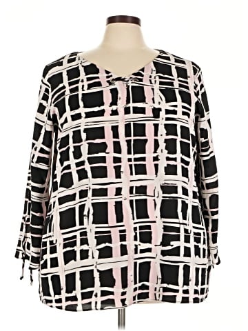 Avenue 3/4 Sleeve Blouse (view 1)