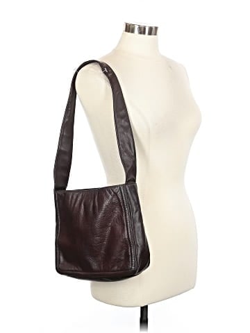 Mila Paoli Leather Shoulder Bag (view 2)