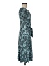 Perceptions Paisley Teal Casual Dress Size M - photo 4