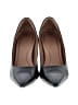 Nordstrom Rack 100% Leather Black Heels Size 10 - photo 2