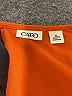 Cato 100% Polyester Orange Short Sleeve Top Size XL - photo 4