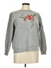 Basic Editions Floral Gray Sweatshirt Size M - photo 1