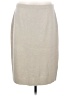 Eileen Fisher 100% Wool Solid Tan Wool Skirt Size M - photo 1