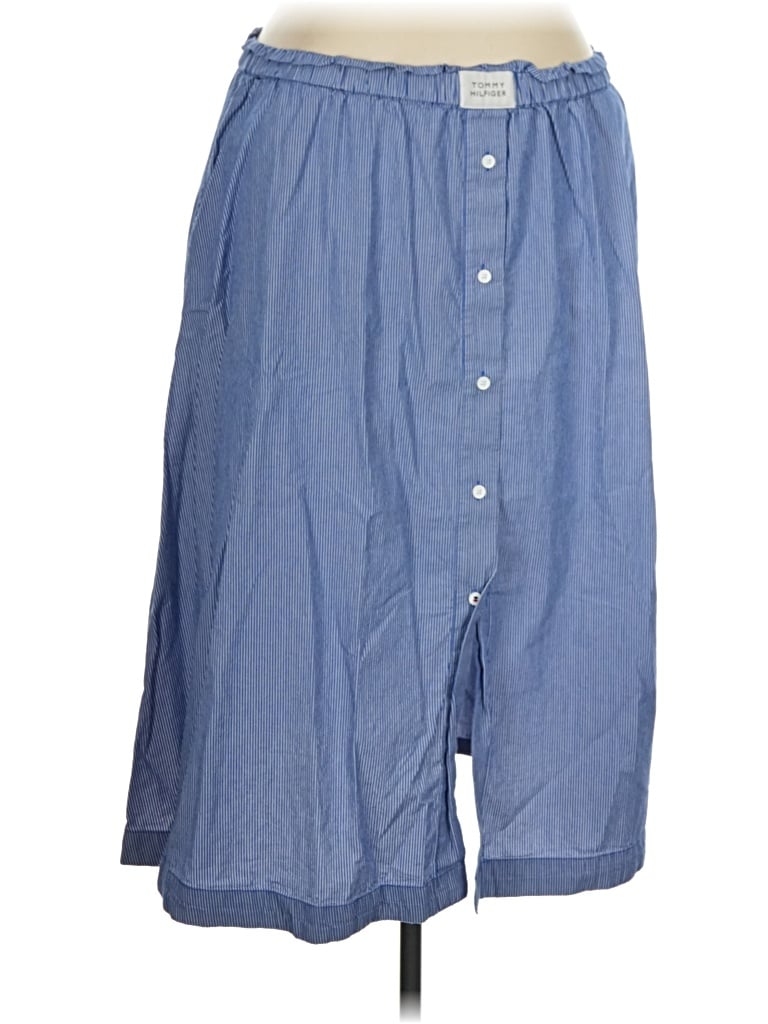 Pre-owned Tommy Hilfiger Casual Skirt In Blue