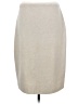 Eileen Fisher 100% Wool Solid Tan Wool Skirt Size M - photo 2
