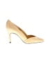 Allure 100% Leather Ivory Heels Size 7 - photo 1