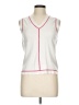 IZOD White Sleeveless Blouse Size L - photo 1