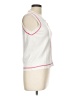 IZOD White Sleeveless Blouse Size L - photo 4