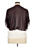 Ignite Evenings 100% Polyester Solid Purple Burgundy Kimono Size 14 (petite) - photo 2