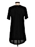 Pol 100% Polyester Black Short Sleeve Top Size S - photo 2