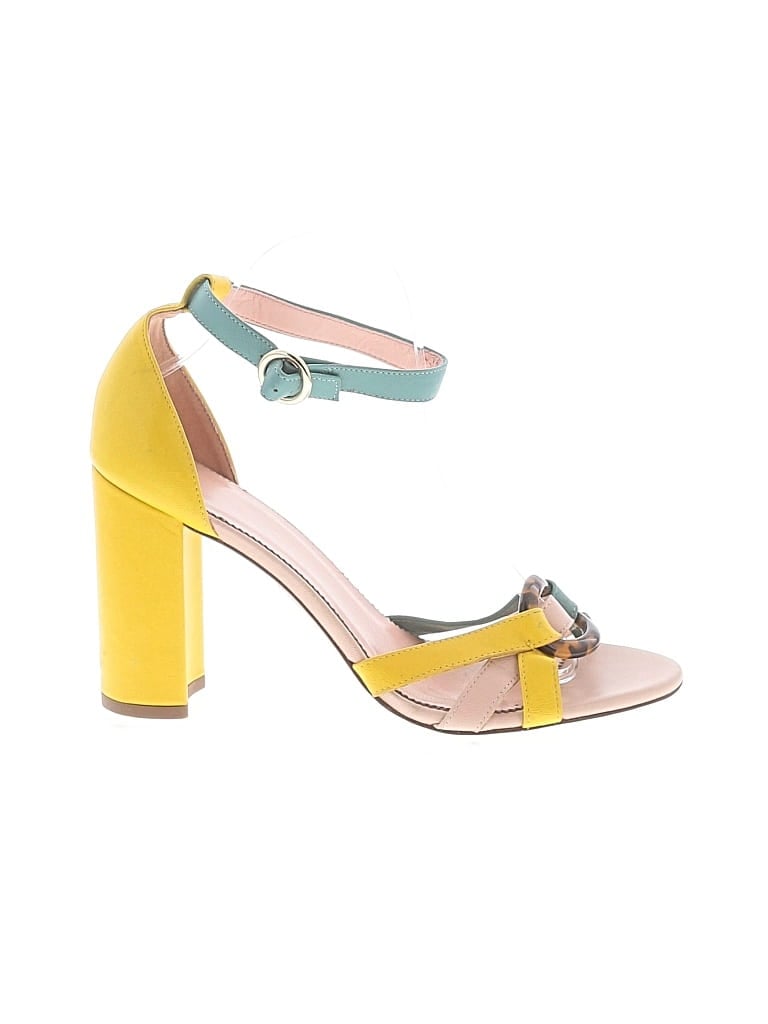 Pre-owned Jcrew Sandals In Green