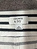 Crown & Ivy Stripes White Skort Size 10 - photo 3