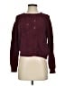 Ambiance Apparel Solid Burgundy Pullover Sweater Size S - photo 1