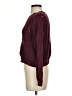 Ambiance Apparel Solid Burgundy Pullover Sweater Size S - photo 5