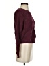 Ambiance Apparel Solid Burgundy Pullover Sweater Size S - photo 4