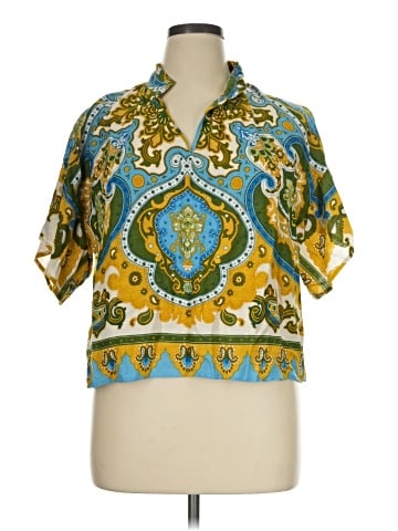 Haute Hippie Short Sleeve Polo (view 1)