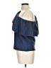 Ella Moss Blue Pullover Sweater Size L - photo 5