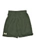 Under Armour 100% Polyester Solid Green Athletic Shorts Size 7 - photo 1