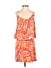 Amore Paisley Orange Cocktail Dress Size M - photo 1