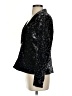 Elevenses Metallic Black Blazer Size 0 - photo 5