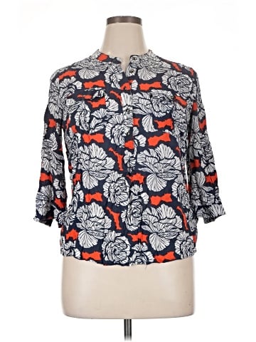 Stylus 3/4 Sleeve Blouse (view 1)