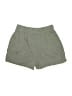 Tea 100% Cotton Color Block Green Athletic Shorts Size 7 - photo 2