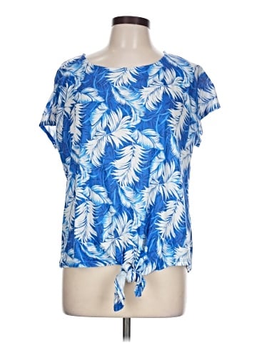 One World Short Sleeve Blouse (view 1)