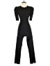 Black Halo Solid Black Jumpsuit Size 0 - photo 1