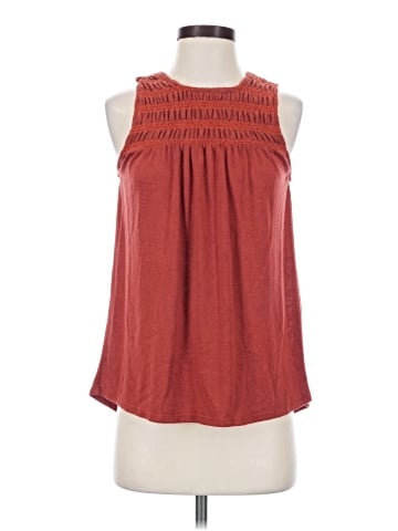 Red Haute Sleeveless Blouse (view 1)