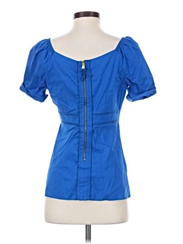 BCBGMAXAZRIA Short Sleeve Blouse (view 2)