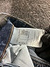 American Eagle Outfitters 100% Polyester Solid Blue Jeans Size 2 - photo 7